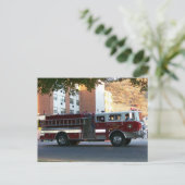 Carte postale Camion (Debout devant)