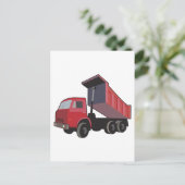 Carte Postale Camion (Debout devant)