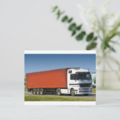 Carte Postale camion (Debout devant)