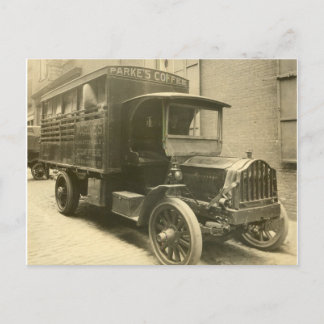 Carte Postale Camion à café Parke - 1920