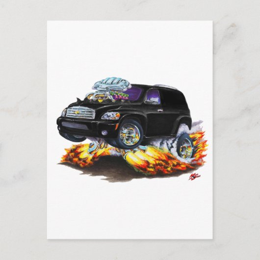 Carte Postale Camion à écran noir HHR Chevy (Devant)