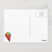 Carte Postale Camion à glace (Dos)