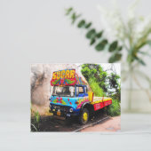 Carte Postale Camion à sucre (Debout devant)