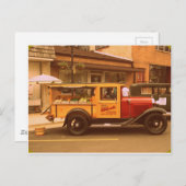 Carte Postale Camion alimentaire classique (Devant / Derrière)