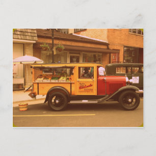 Carte Postale Camion alimentaire classique