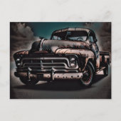 Carte Postale Camion Antique - Un classique intemporel (Devant)