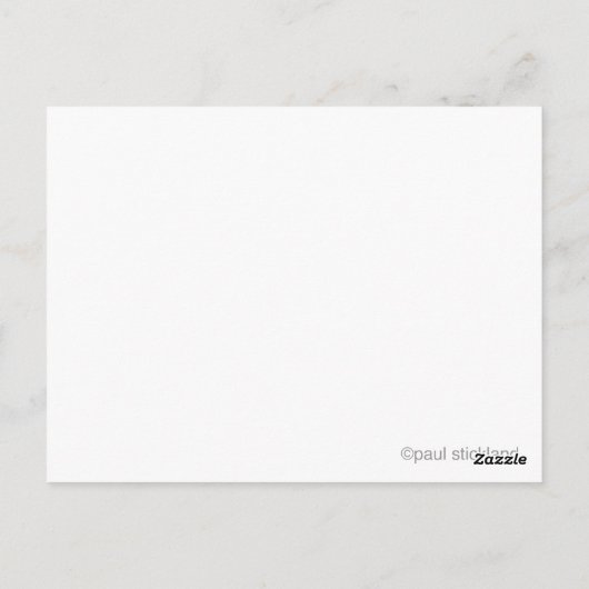 Carte Postale Camion Big Blue Dump (Dos)