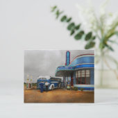 Carte Postale Camion - Bus - A mi-chemin là 1938 (Debout devant)