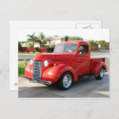 Carte Postale Camion Chevy 1940 (Devant / Derrière)