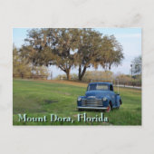 Carte Postale Camion Chevy Pickup Mount Dora, Floride Country la (Devant)