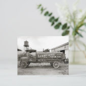 Carte Postale Camion-citerne à essence Lightning, 1920 (Debout devant)