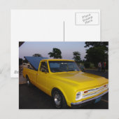 Carte Postale camion classique (Devant / Derrière)