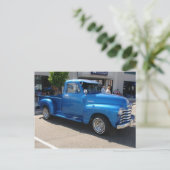 Carte Postale camion classique (Debout devant)