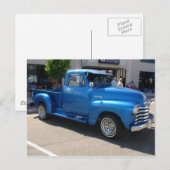 Carte Postale camion classique (Devant / Derrière)