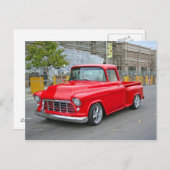 Carte Postale Camion classique (Devant / Derrière)