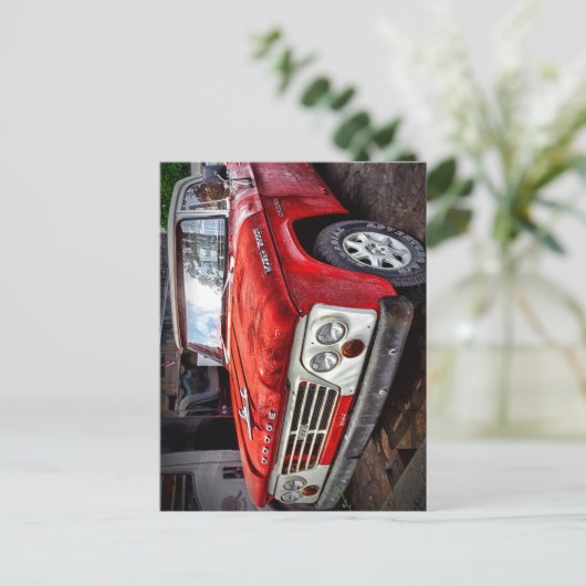 Carte Postale Camion classique Dodge Power Wagon (Debout devant)