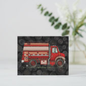 Carte Postale Camion Cute Tank (Debout devant)