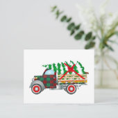 Carte Postale Camion de Christma (Debout devant)