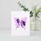 Carte Postale Camion de collage papillon (Debout devant)