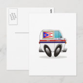 Carte Postale Camion de courrier OHIO (Devant / Derrière)