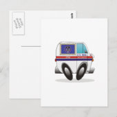 Carte Postale Camion de courrier UTAH (Devant / Derrière)