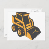 Carte Postale camion de dépanneur (Devant / Derrière)