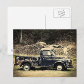 Carte Postale Camion de grand-père (Devant / Derrière)