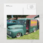 Carte Postale Camion de pain (Devant / Derrière)