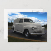 Carte Postale Camion de panneau 1 (Devant / Derrière)