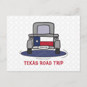 Carte Postale Camion de Texas Road Trip State (Devant)