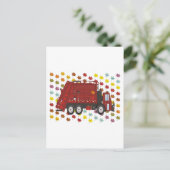 Carte Postale Camion d'ordures Septembre (Debout devant)