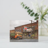 Carte Postale Camion - L'épicerie de la ville 1939 (Debout devant)