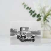 Carte Postale Camion Lourde Charge, 1925 (Debout devant)