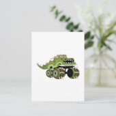 Carte Postale Camion Monstersaurus (Debout devant)