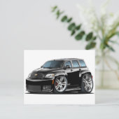 Carte Postale Camion noir HHR SS Chevy (Debout devant)