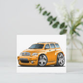 Carte Postale Camion orange HHR Chevy (Debout devant)