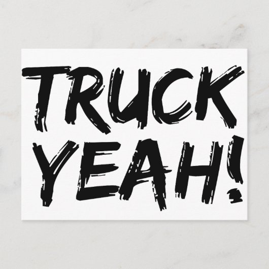 Carte Postale Camion Ouais (Devant)