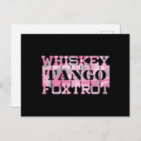 Camion rose Foxtrot Tango Whiskey Militaire