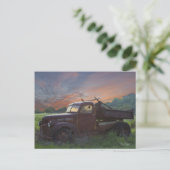 Carte Postale Camion Texas (Debout devant)