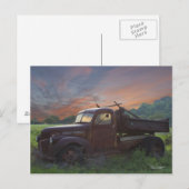 Carte Postale Camion Texas (Devant / Derrière)