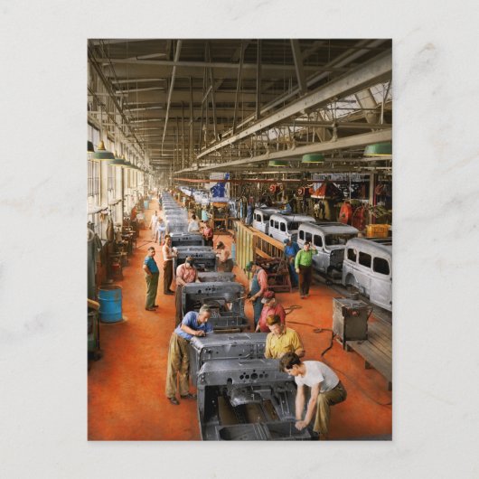 Carte Postale Camion - Usine - Certains assemblages requis 1942 (Devant)