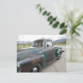Carte Postale Camion vintage (Debout devant)