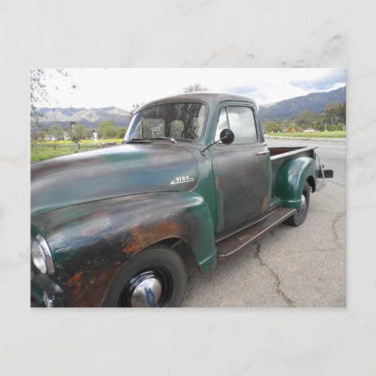 Carte Postale Camion vintage (Devant)