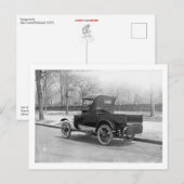 Carte Postale Camion Vintage 1925 (Devant / Derrière)