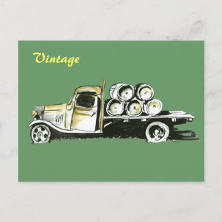 Carte Postale Camion vintage v.1