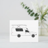 Carte Postale camionneur chinois pop up (Debout devant)