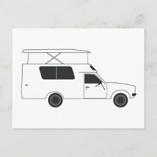Carte Postale camionneur chinois pop up