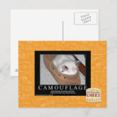 Carte Postale Camouflage (Devant / Derrière)
