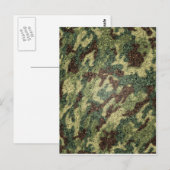 Carte Postale camouflage (Devant / Derrière)