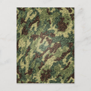 Carte Postale camouflage